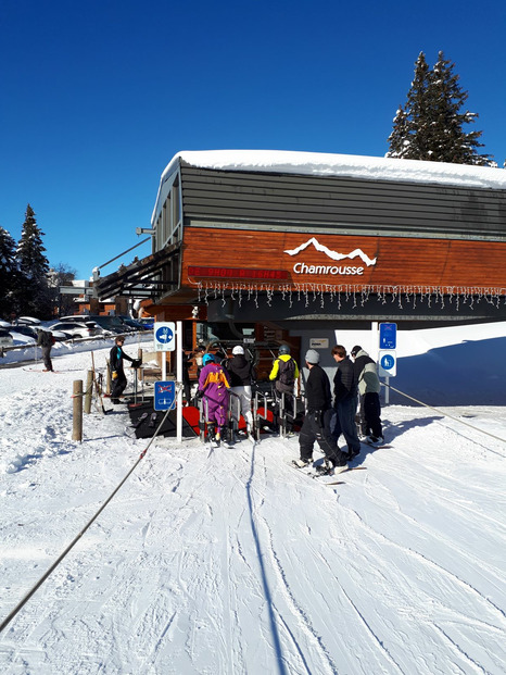 Chamrousse : conditions parfaites !