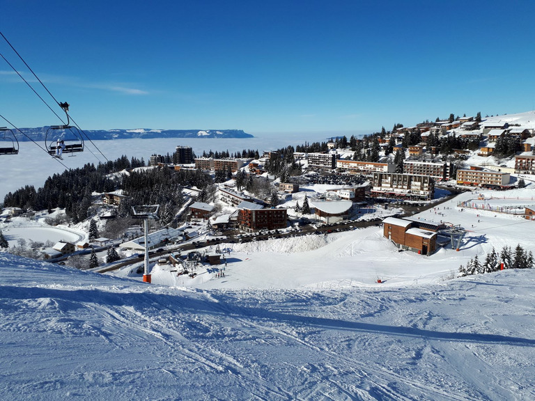 Chamrousse : conditions parfaites !