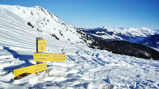 Côte 2000 : paysage > ski