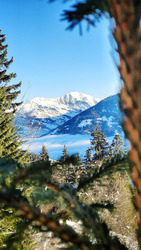 Côte 2000 : paysage > ski