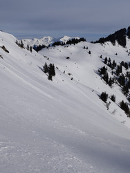 Face nord du Mont Bellachat par Pussy 