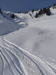 Face nord du Mont Bellachat par Pussy 