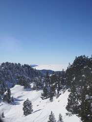 Tête des chaudières en rando, du bon ski dans le Vercors ! 