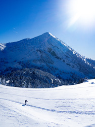 Tête des chaudières en rando, du bon ski dans le Vercors ! 