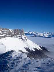 Tête des chaudières en rando, du bon ski dans le Vercors ! 