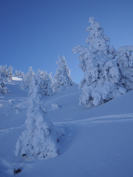Tête des chaudières en rando, du bon ski dans le Vercors ! 