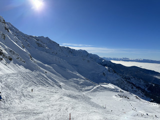 Belle neige, beau Soleil - on se fait plaisir !