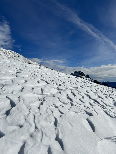 Au Mont Pépoiri pas de grand ski aujourd’hui