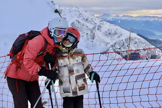 Bon ski, petite visi puis monochromie !
