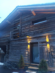 freerando, découverte de Bruson, de la laiterie, et des afterskis