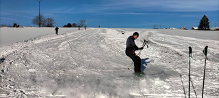 soleil et bonne neige