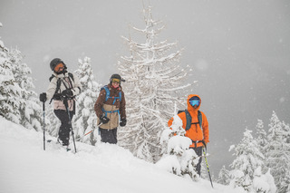 Happy ending dans une bonne couche de neige fraîche surprise