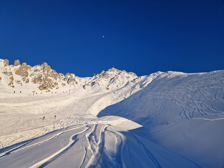 Du ski exceptionnel au dessus de 2200m
