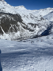 Très bonnes conditions au fond de la Maurienne