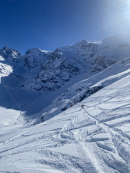 Très bonnes conditions au fond de la Maurienne