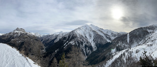 Ciel voilé et nous heureux