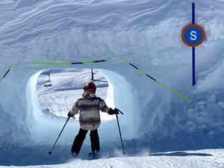 La combe du Lou; l’école primaire du freeride.