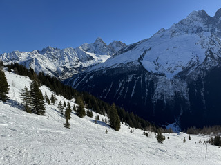 Brévent Flegère, tôlé puis printanier 