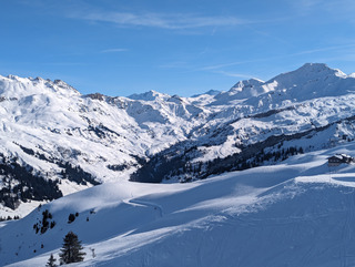 Beau temps, neige dure