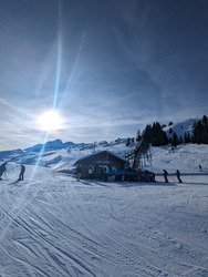 Beau temps, neige dure