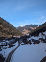 Beau temps, neige dure