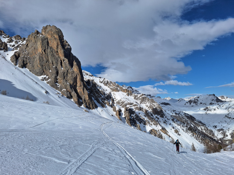 Encore poudreux sous les tenailles !