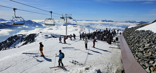 Chamrousse : bleu, blanc, ski
