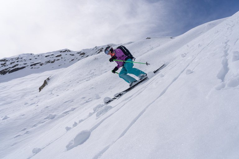 Bonnes conditions pour le ski de rando à Pelvoux !