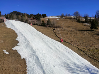 Top pour des conditions de ski d'été.