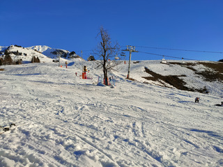 Top pour des conditions de ski d'été.