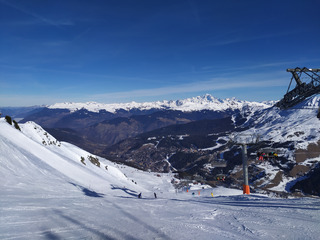 conditions idéales au snowpark