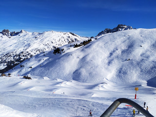 conditions idéales au snowpark