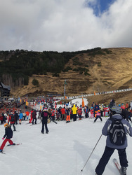Bonne neige bon vent et plein de vacanciers