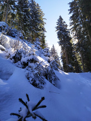 à la recherche des 25 cm de pow en Belledonnes