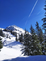à la recherche des 25 cm de pow en Belledonnes