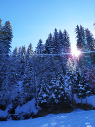 à la recherche des 25 cm de pow en Belledonnes