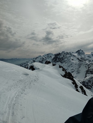 Couloir SE brèche de Bédina 