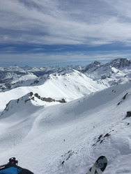 Neige de printemps à Serre Chevalier