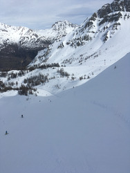 Neige de printemps à Serre Chevalier