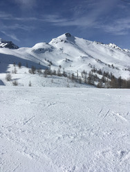 Neige de printemps à Serre Chevalier