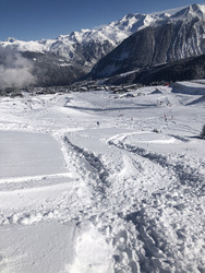 Des chutes de neige bien appréciables !