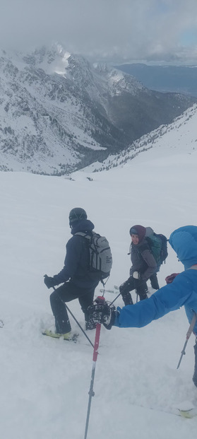 Une "presque" Dent du Pra en ski de rando