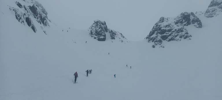 Une "presque" Dent du Pra en ski de rando