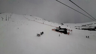 Ça neige...ça neige...top => du blanc pour rider Château Noir 🤩❄❄❄👍