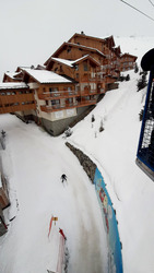 Ça neige...ça neige...top => du blanc pour rider Château Noir 🤩❄❄❄👍