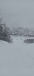 Poudreuse bien alourdie