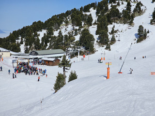 Chamrousse : ciel bleu et mer de nuages