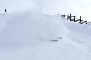 Fade et b&eacute;ton le matin, belles &eacute;claircies et lignes freeride l&rsquo;apr&egrave;m !