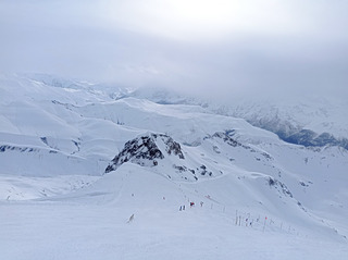 Samedi tranquille sur les pistes 