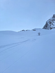de nouvelles chutes et notre hiver qui est bien là